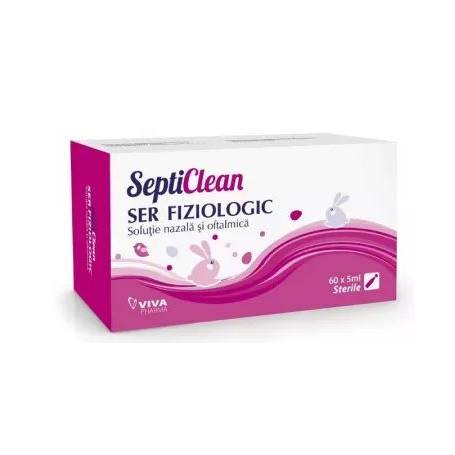 SER FIZIOLOGIC SEPTICLEAN 60 MONODOZE, 5ml - VITALIA PHARMA