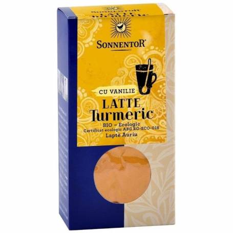 Latte turmeric cu vanilie, eco-bio, 60 g, Sonnentor