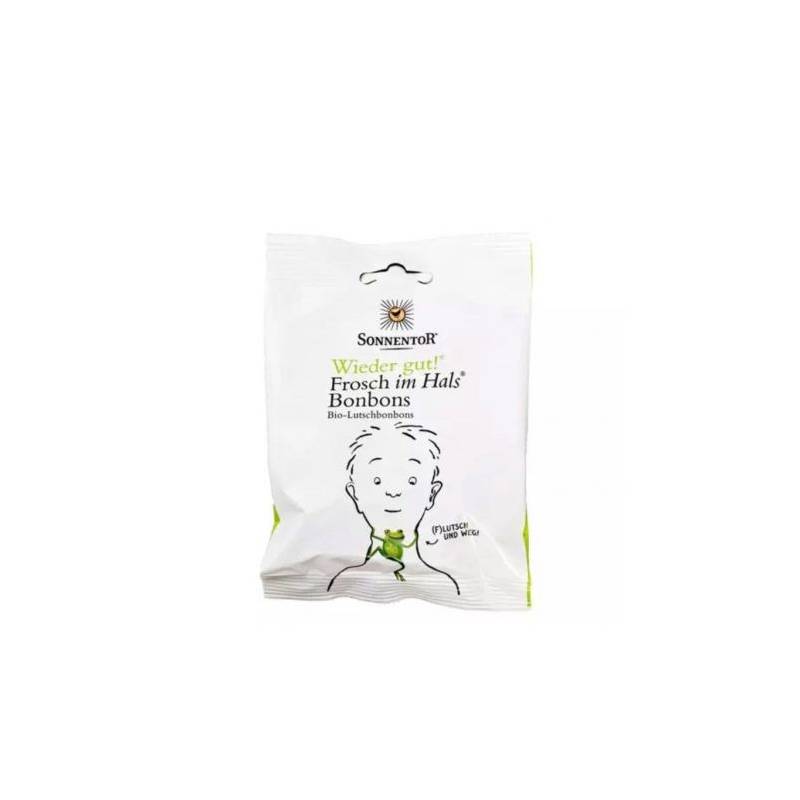 Dropsuri Adio durere de gat, eco-bio, 50 g, Sonnentor