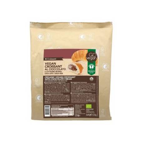 Croissant vegan CU CREMA DE CIOCOLATA Eco-Bio 5 bucati 225g - PROBIOS