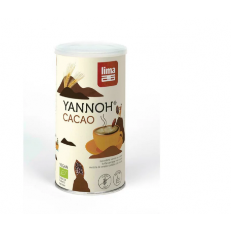 Bautura din cereale Yannoh Instant cu cacao, eco-bio, 175 g, Lima