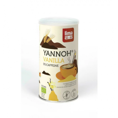 Bautura din cereale Yannoh Instant cu vanilie, eco-bio, 150 g, Lima