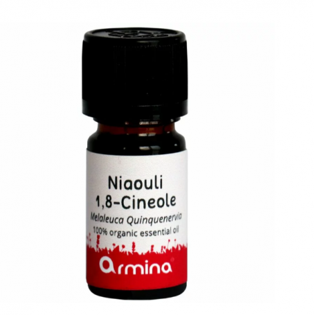 Ulei esential de Niaouli 1.8 Cineol pur, eco-bio, 10 ml, Armina