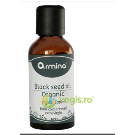 Ulei de Chimen Negru (Negrilica), eco-bio, 50 ml, Armina