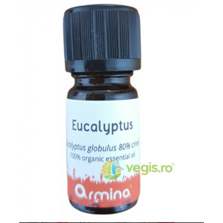 Ulei esential de Eucalipt, eco-bio, 5 ml, Armina