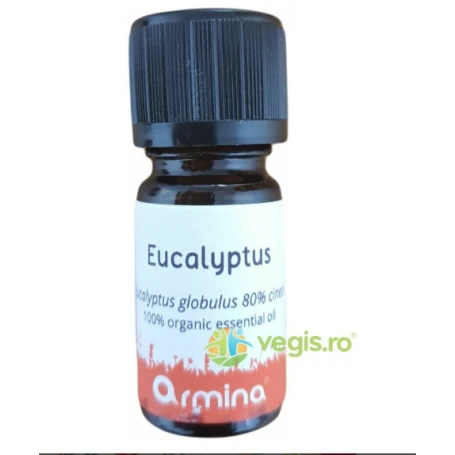 Ulei esential de Eucalipt, eco-bio, 5 ml, Armina