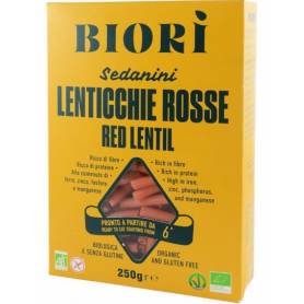 Sedanini din linte rosie Eco-Bio 250g - Biori