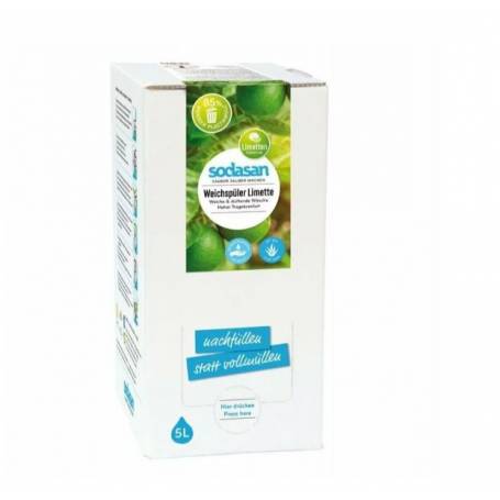 Balsam pentru rufe cu Lime, eco-bio, 5 L, Sodasan