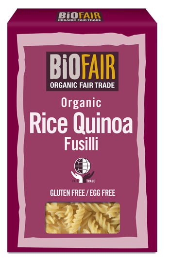 Fusilli din orez si quinoa fara gluten eco-bio 250g - biofair