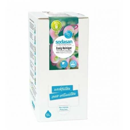 Solutie universala de curatare cu otet, eco-bio, 5 L, Sodasan