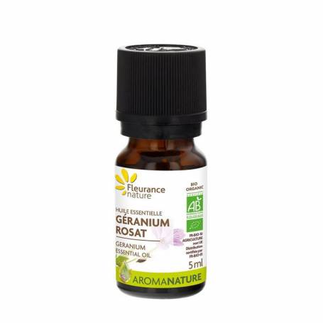 Ulei esential de Geranium Rosat, 5ml -  Fleurance Nature