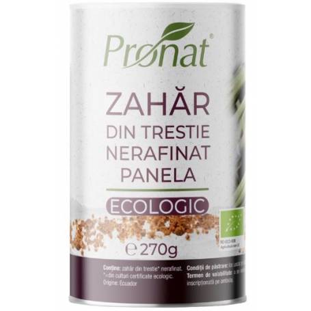 Zahar din trestie nerafinat Eco-Bio 270g - Pronat