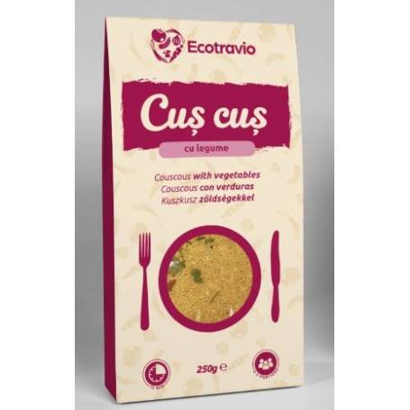 Cus cus cu legume 250g - Ecotravio