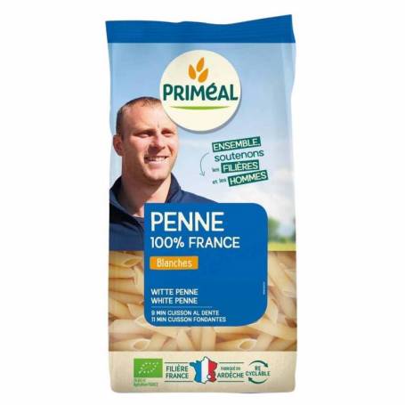 Penne bio din grau dur, 500g - Primeal