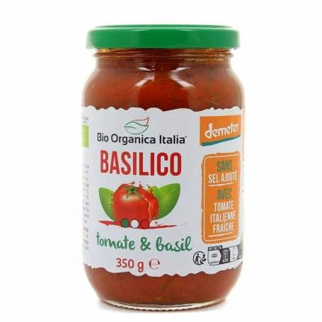 Sos de rosii cu busuioc, 350g - Bio Organica Italia