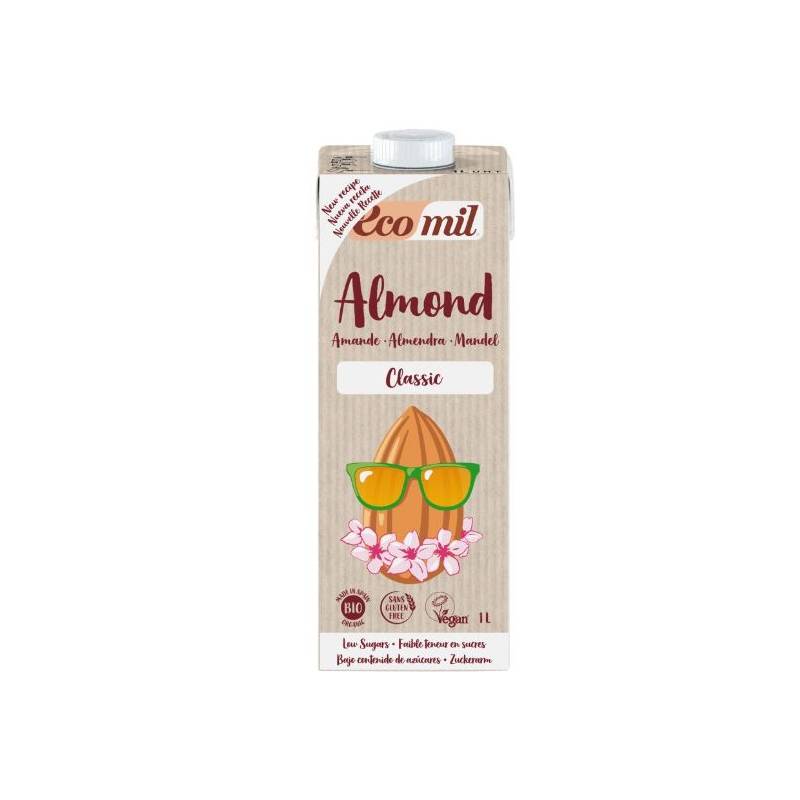 Bautura De Migdale Clasic Fara Gluten Eco-Bio 1l - Ecomil