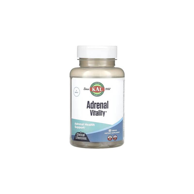 ADRENAL VITALITY 60 tablete pentru sustinerea glandelor suprarenale