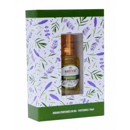 Ulei de parfum oriental Patchouli, 10 ml, Sattva Ayurveda