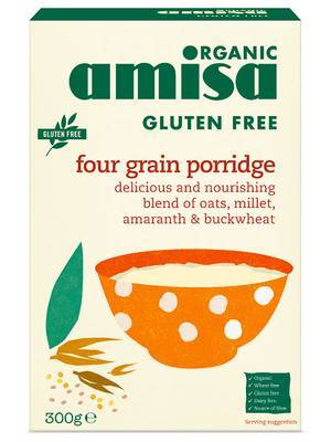 Porridge din ovaz fara gluten eco-bio 325g - amisa