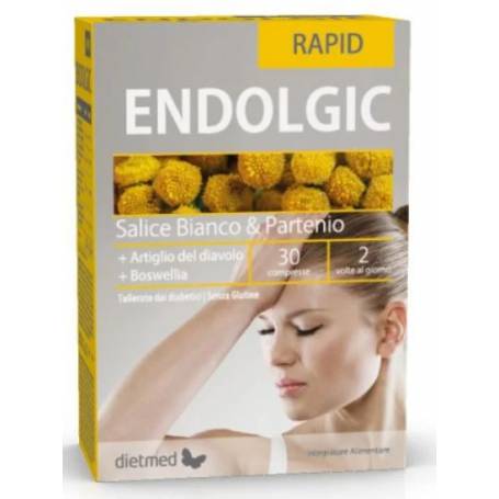 Endolgic - reduce durerea de cap, dureril si inflamatiile, 30tb, Dietmed - Type Nature