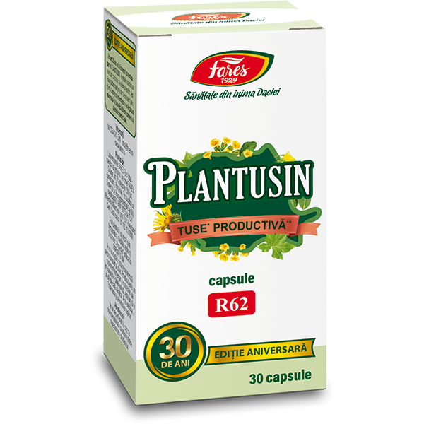 Plantusin Pentru Tuse Seaca, R61, 30 Comprimate De Supt, Fares