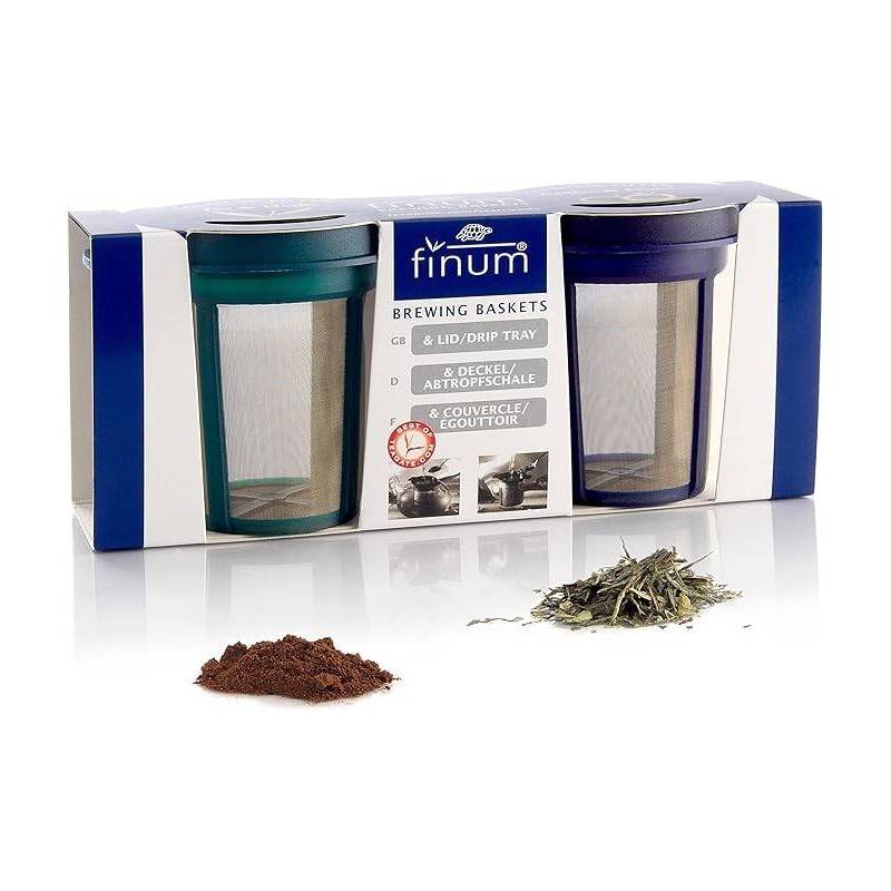 Set de 2 filtre universale de marimea M, verde si albastru -