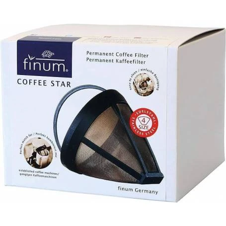 Cofee Star, filtru din oțel inoxidabil micro-fine, dimensiunea 4 - Riensch&Held