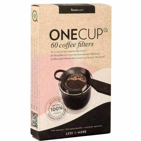 Onecup, 60 de filtre naturfine pentru cafea - Riensch&Held