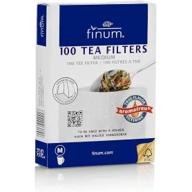 Filtre pentru ceai de marimea M, alb, 100 buc - Riensch&Held