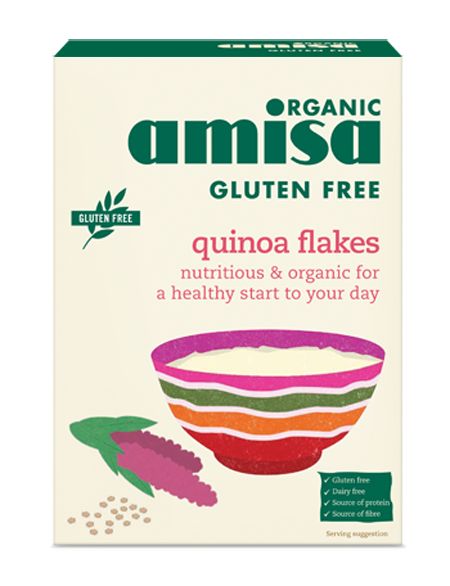 Fulgi de quinoa eco-bio 400g - amisa