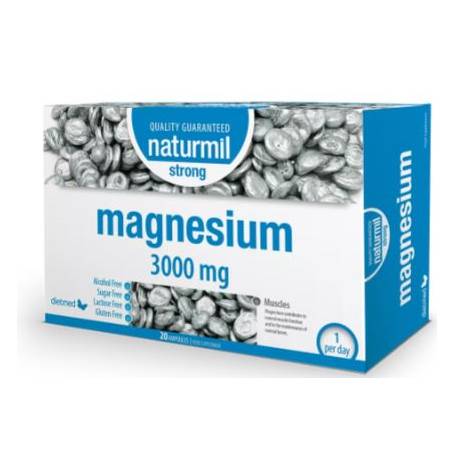 MAGNESIUM STRONG 3000mg, 20 Fiole - Naturmil - TYPE NATURE