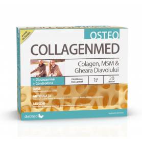Collagenmed Osteo - colagen pentru articulatii, 20 plicuri, Dietmed-Naturmil