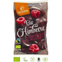 Zmeura liofilizata invelita in ciocolata amaruie FARA GLUTEN Eco-Bio 50g - Landgarten