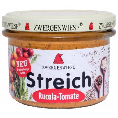 Pate vegetal cu rucola si tomate FARA GLUTEN Eco-Bio 180g - Zwergenwiese