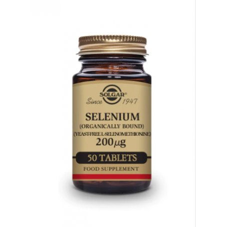 Selenium 200mcg 50 tb - SOLGAR