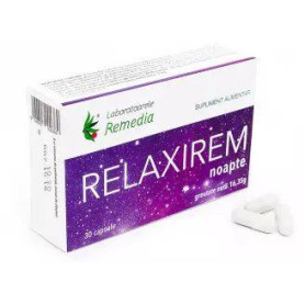 RELAXIREM NOAPTE - Somn linistit si odihnitor - 30 Comprimate - REMEDIA