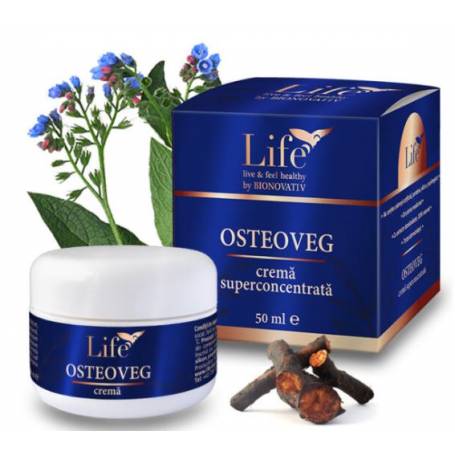 OsteoVeg crema, 50ml, Life Bio