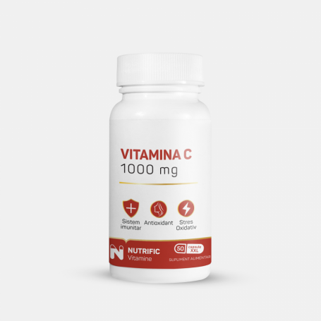 Vitamina C, 1000 mg, 50 capsule XXL, Nutrific