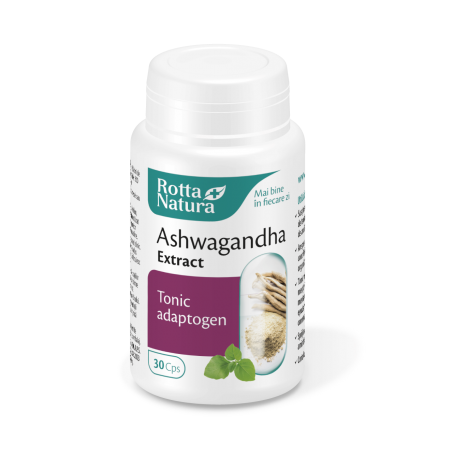 ASHWAGANDHA EXTRACT, TONIC ADAPTOGEN, 30 CAPSULE, ROTTA NATURA