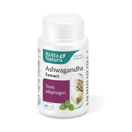 ASHWAGANDHA EXTRACT, TONIC ADAPTOGEN, 30 CAPSULE, ROTTA NATURA
