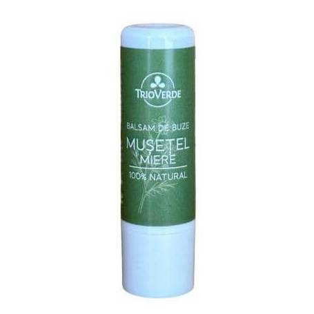 Balsam de buze musetel si miere, 5g - Trio Verde