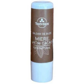 Balsam de buze cu cacao si miere, 5g - Trio Verde