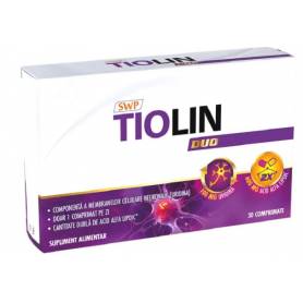 TIOLIN DUO, Antioxidant, 30 Comprimate - SUNWAVE PHARMA