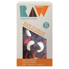 Ciocolata artizanala cu goji raw eco-bio 30g - Raw Health