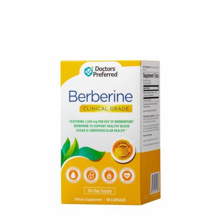 Berberine Doctors' Prefered, Berberina 500 Mg, 90 Capsule - GNC