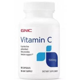 Vitamina C 500mg Cu Macese 90 tablete - GNC