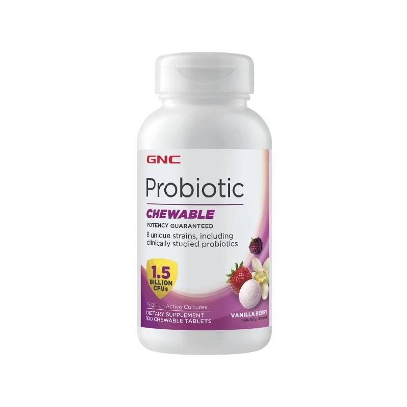 COMPLEX DE PROBIOTICE 1.5 MILIARDE CFU, 100 Tablete - GNC