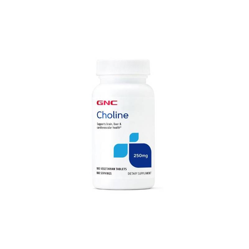 CHOLINE 250MG, 100 Tablete - GNC