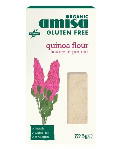 Faina de quinoa fara gluten eco-bio 375g - amisa