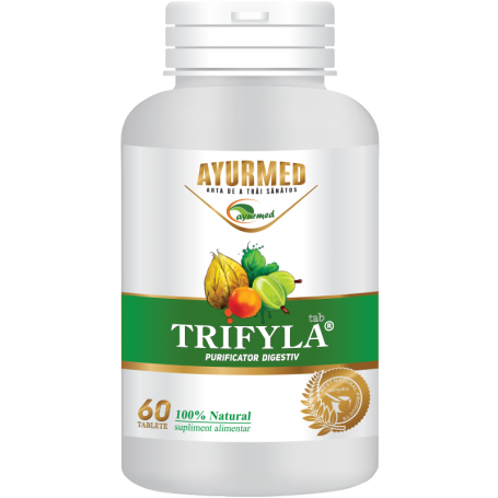 Trifyla - supliment ayurvedic digestie, tablete - Ayurmed